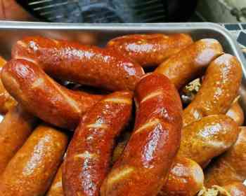 东北蒜香香肠扫码加微信