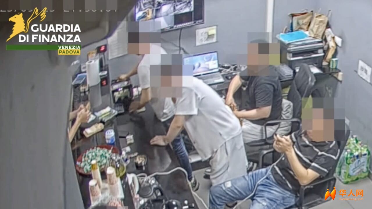 200名警力突袭！帕多瓦惊现华人地下银行，现场搜出大量名表珠宝